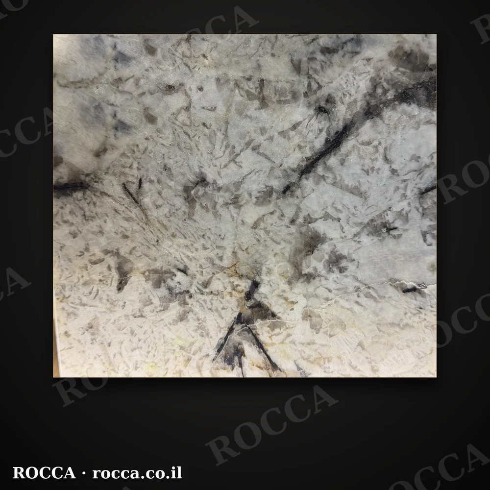 גרניט Alaska White, דוגמת אבן