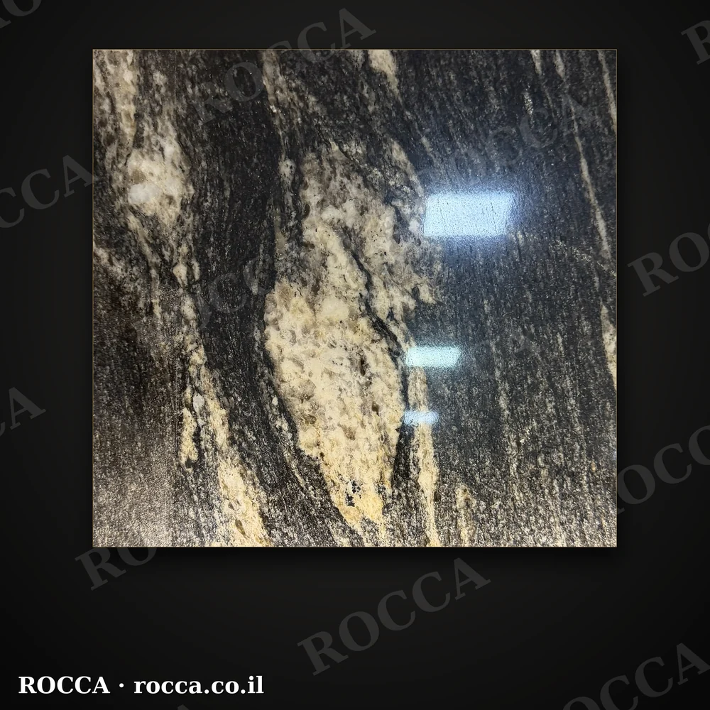 גרניט Black Gold, דוגמת אבן