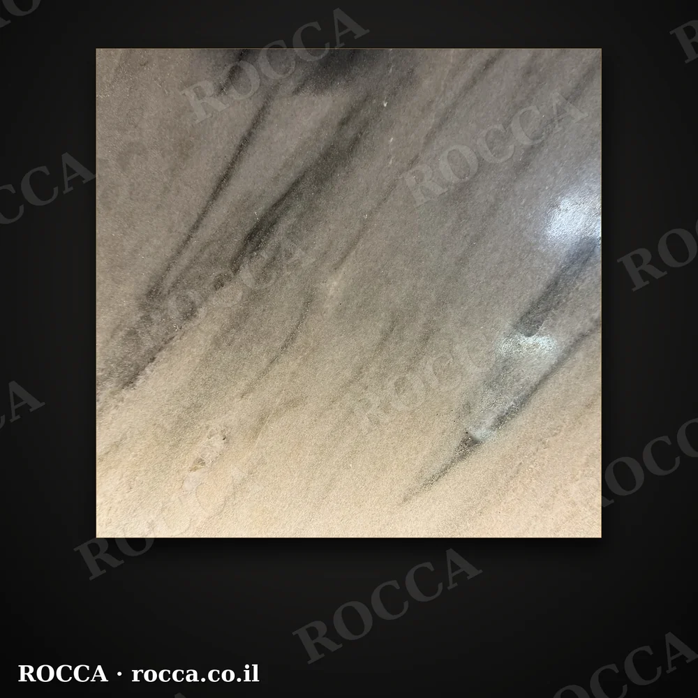 שיש Paloda White, דוגמת אבן